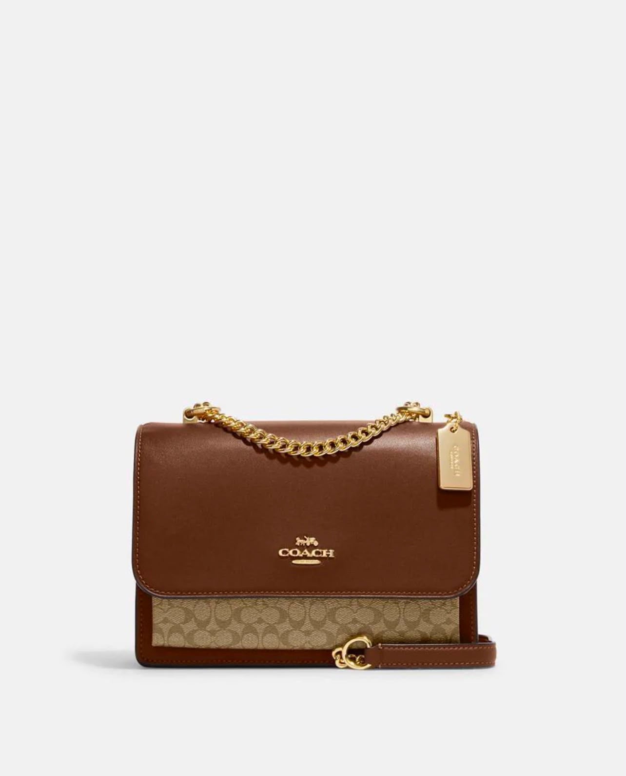 Coach Klare Crossbody Signature Canvas Small Bag