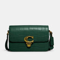 Coach Studio Croc Embossed Bag Medium - Green