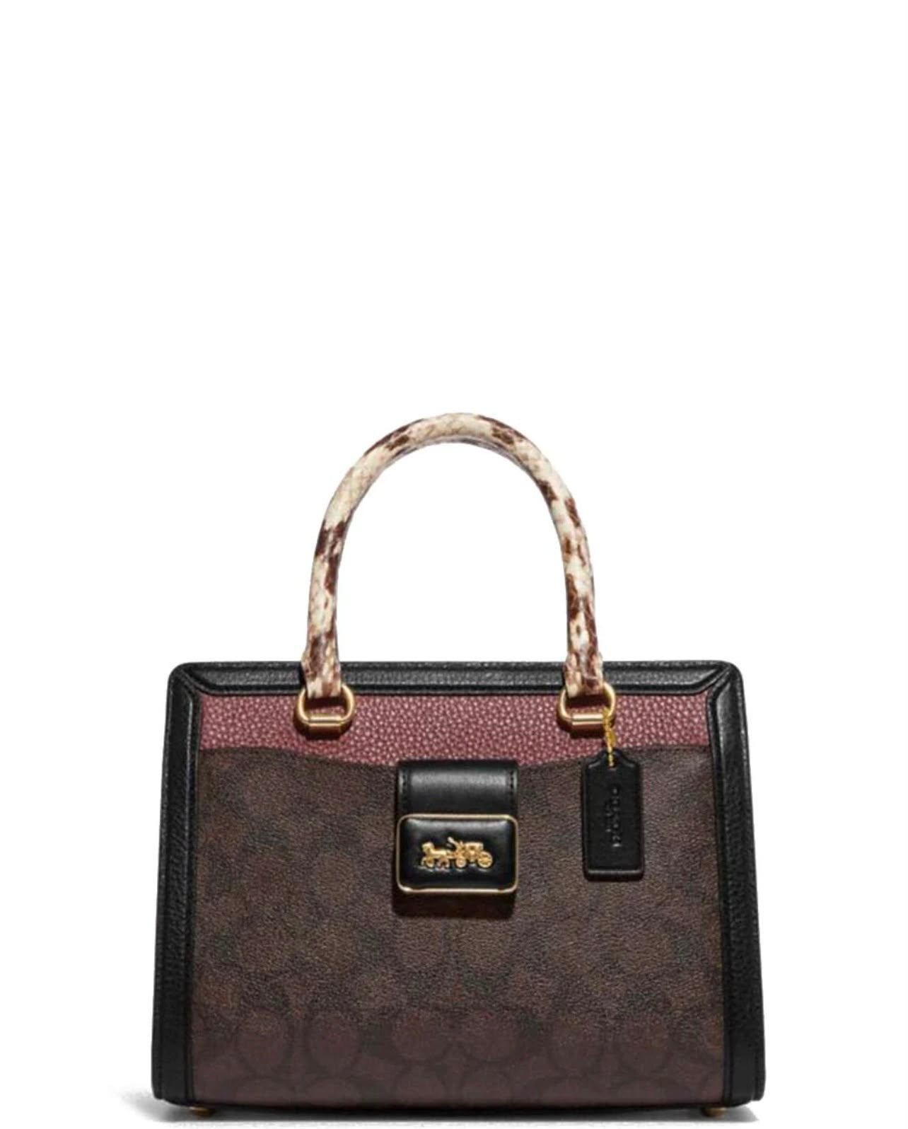 Coach Grace Carryall In Signature Canvas Small Bag