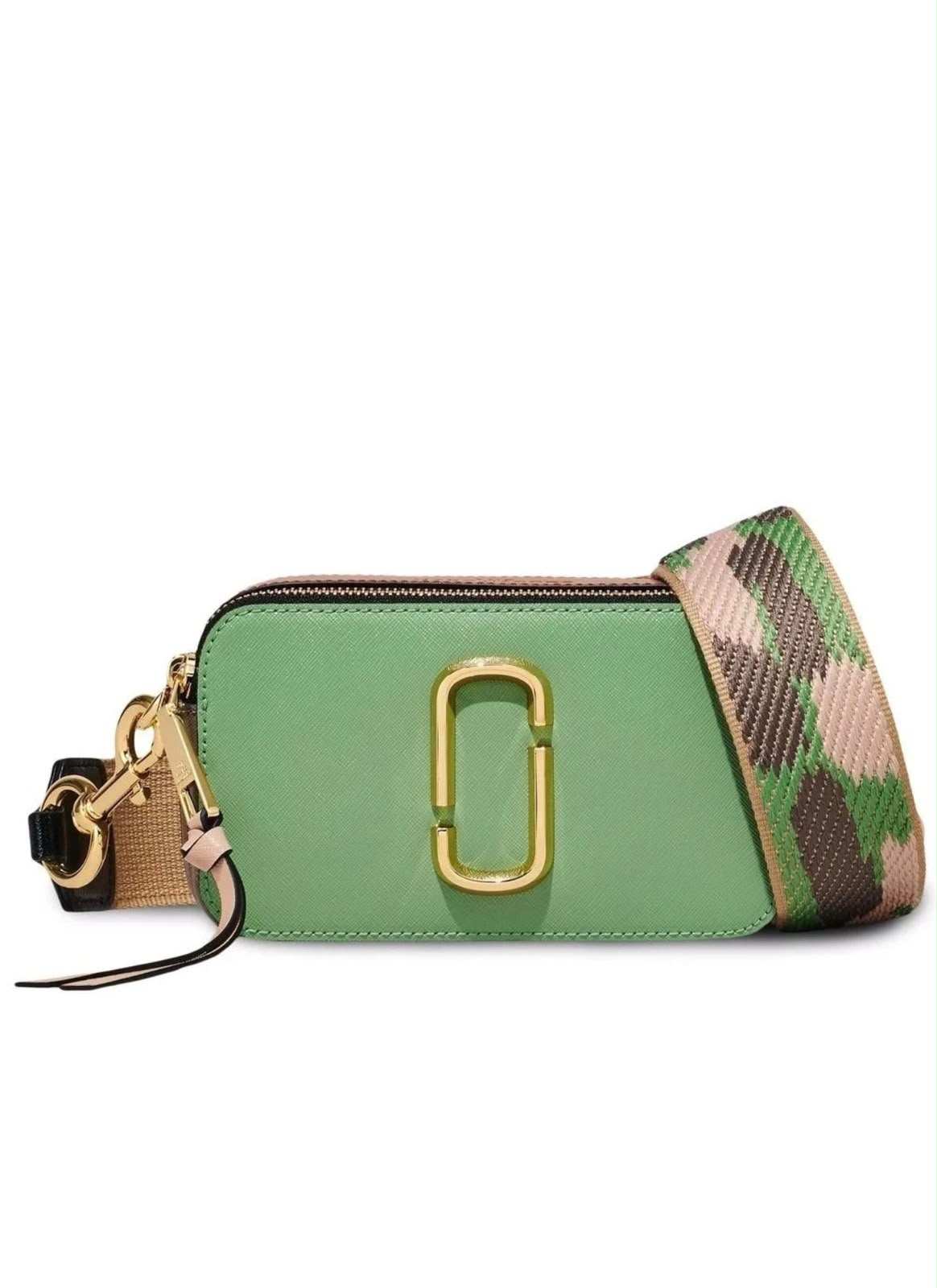 Marc Jacobs The Snap Shot Bag Small - Aspen Green Multi